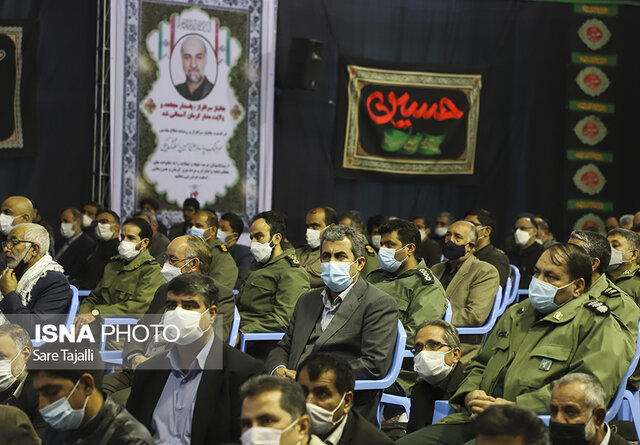 تشییع پیکر پاسدار مجاهد سردارحسین اسماعیلبیگی در کرمان