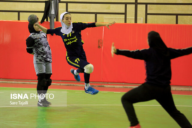 اختتامیه مسابقات لیگ دسته یک هندبال بانوان باشگاههای کشور در کرمان