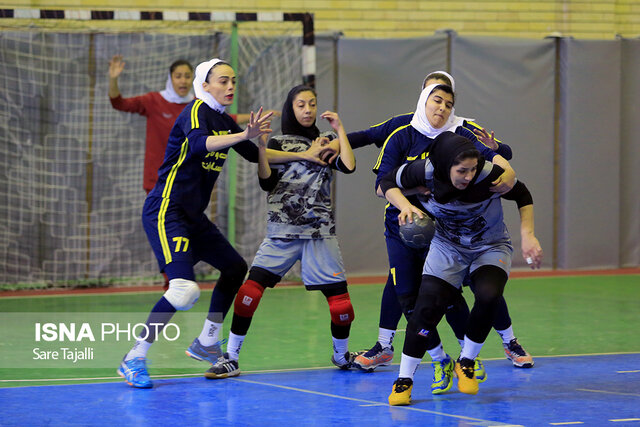 اختتامیه مسابقات لیگ دسته یک هندبال بانوان باشگاههای کشور در کرمان