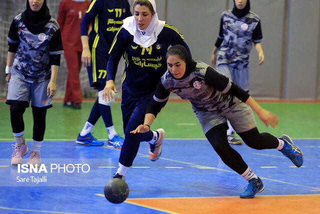 اختتامیه مسابقات لیگ دسته یک هندبال بانوان باشگاههای کشور در کرمان