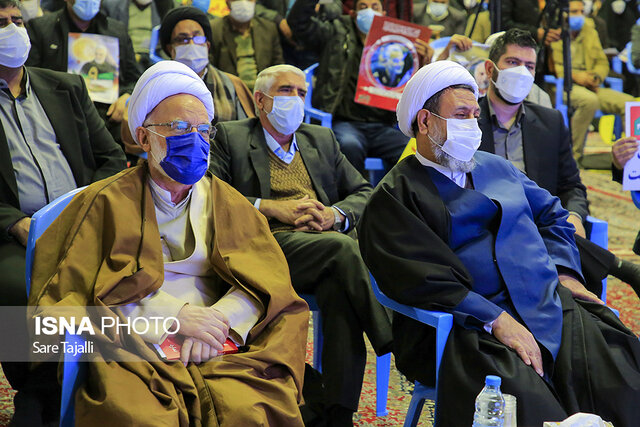 مراسم حماسه ۹ دی روز بصیرت در حسینیه ثارالله شهر کرمان