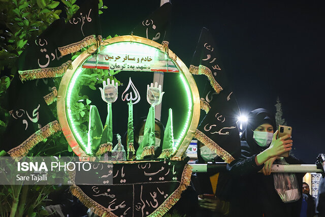 حال و هوای گلزار شهدای کرمان