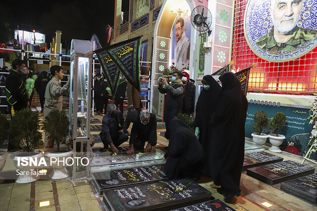 حال و هوای گلزار شهدای کرمان