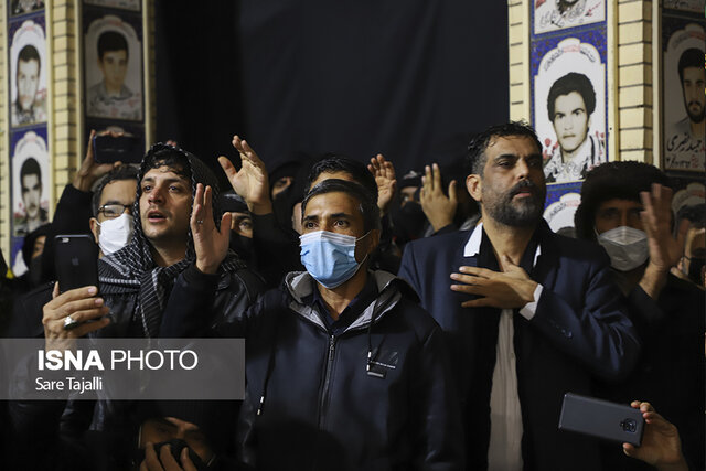 مراسم به وقت حاج قاسم در گلزار شهدای کرمان