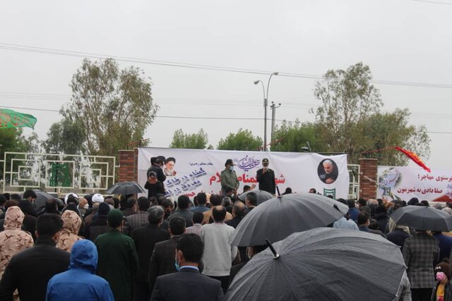 شهید نامآوری که در مأوای ابدی آرام گرفت