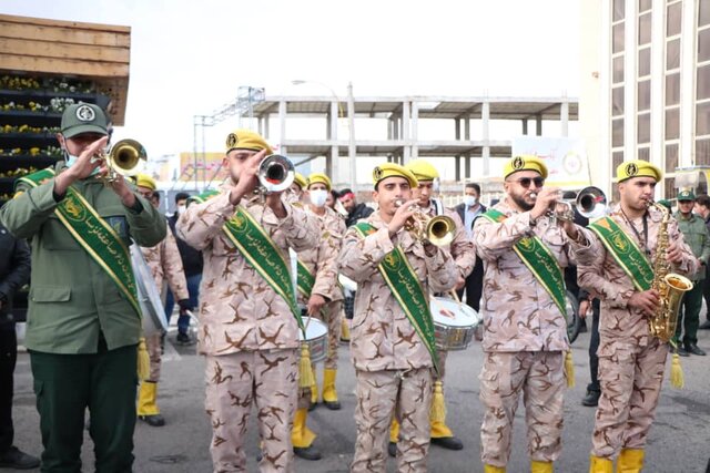 تشییع باشکوه پیکر مطهر شهید گمنام در دیار فاتحان اروند