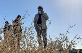 استاندار کرمان از سیل‌بند خرم بازدید کرد