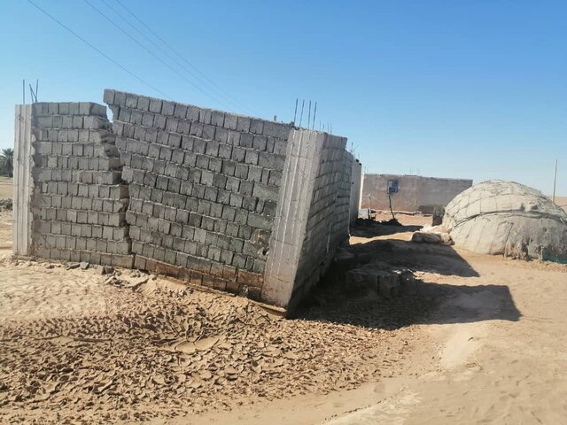 اینجا مردم همچنان درگیر مصیبت‌های بعد از سیل هستند