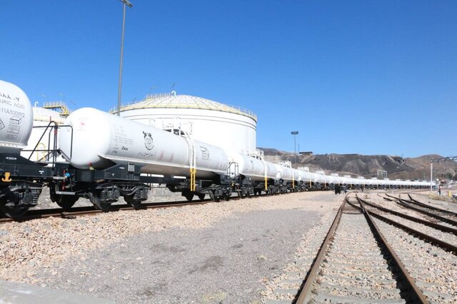 افتتاح پروژه خطوط ریلی جدیدالاحداث مجتمع مس سرچشمه رفسنجان و بندرعباس برای حمل اسید