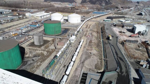 افتتاح پروژه خطوط ریلی جدیدالاحداث مجتمع مس سرچشمه رفسنجان و بندرعباس برای حمل اسید