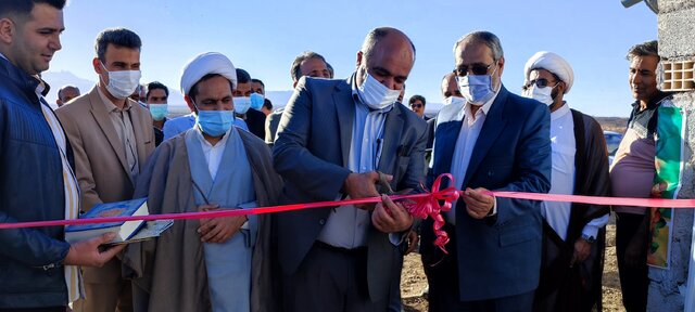 افتتاح 12 پروژه در کشکوئیه رفسنجان به مناسبت دهه فجر