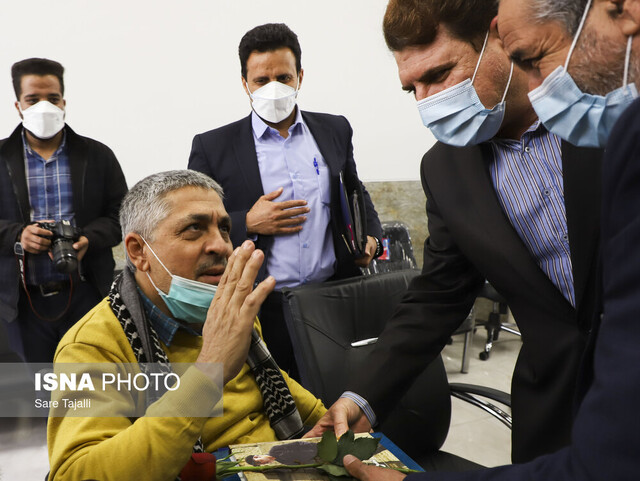 دیدار استاندار کرمان با جانبازان ضایعه نخاعی