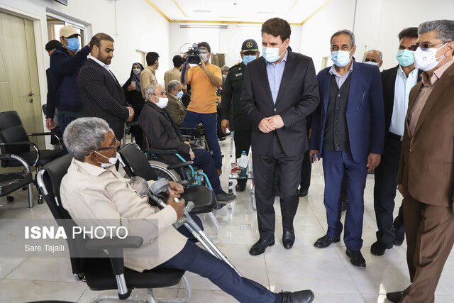 دیدار استاندار کرمان با جانبازان ضایعه نخاعی
