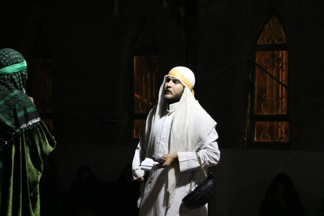 مجلس تعزیه فضل و فتاح در ده زیار کرمان شبیه خوانی شد