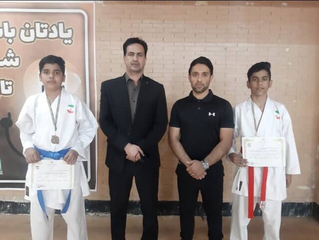 مسابقات کاراته قهرمانی استان کرمان برگزار شد