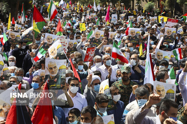 راهپیمایی روز قدس - کرمان