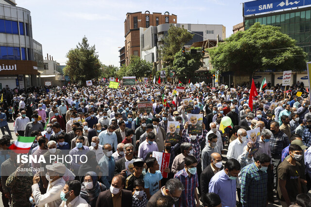 راهپیمایی روز قدس - کرمان