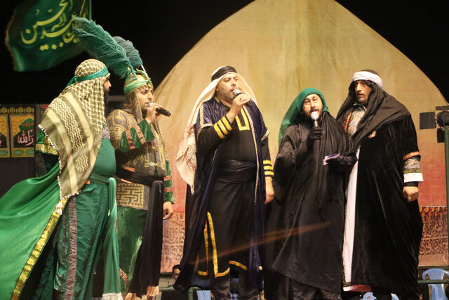 شبیهخوانی تعزیه شهادت حضرت شاهچراغ (ع)