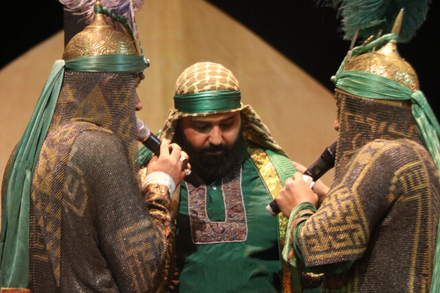 شبیهخوانی تعزیه شهادت حضرت شاهچراغ (ع)