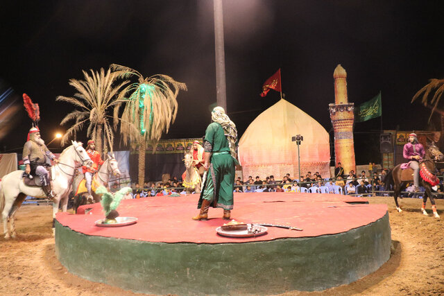 شبیهخوانی تعزیه شهادت حضرت شاهچراغ (ع)