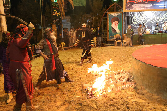 شبیهخوانی تعزیه شهادت حضرت شاهچراغ (ع)