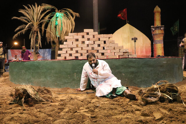 شبیهخوانی تعزیه شهادت حضرت شاهچراغ (ع)