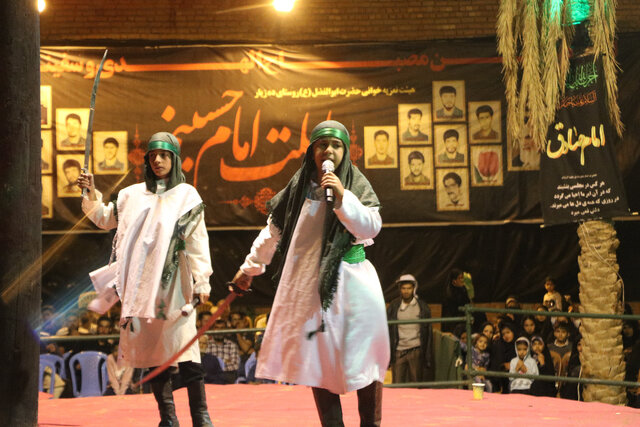 شبیهخوانی تعزیهخوانان اصفهانی در نهمین سوگواره ملی تعزیه دهزیار