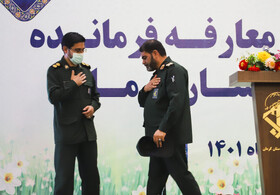 آئین تکریم و معارفه فرمانده سپاه ثارالله استان کرمان