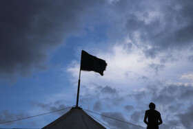 برپایی خیمه عزای امام حسین(علیه السلام) در روستای ده زیار خاستگاه تعزیه کرمان