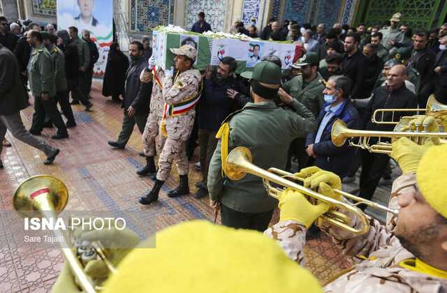 مراسم تشییع پیکر جانباز شهید حسین ارجمندی مراسم تشییع پیکر جانباز شهید حسین ارجمندی