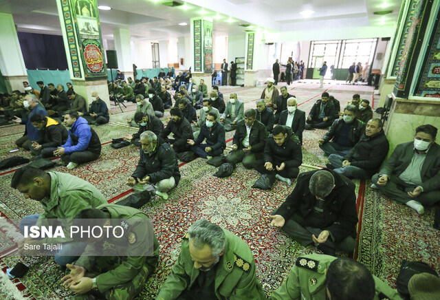 مراسم تشییع پیکر جانباز شهید حسین ارجمندی