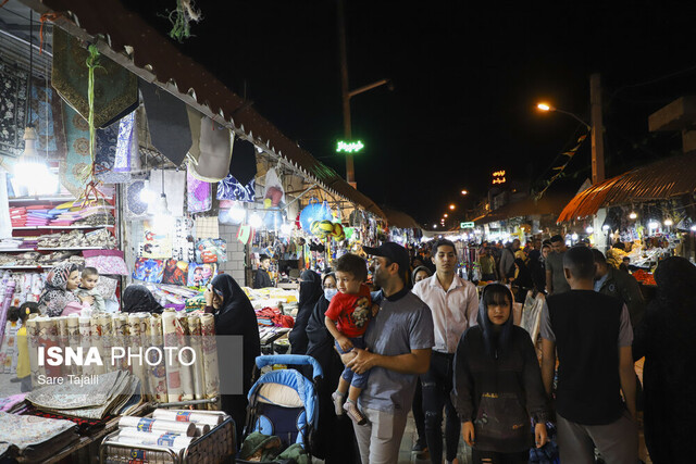 بازار کرمان یک روز مانده به تحویل سال -۱