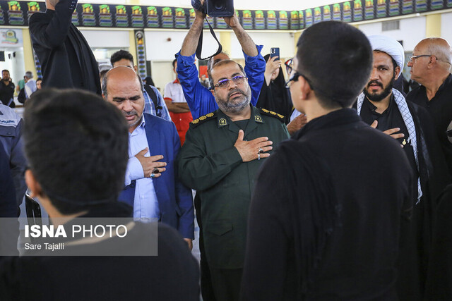 انتشار/قطار زائرین اربعین از کرمان به خرمشهر