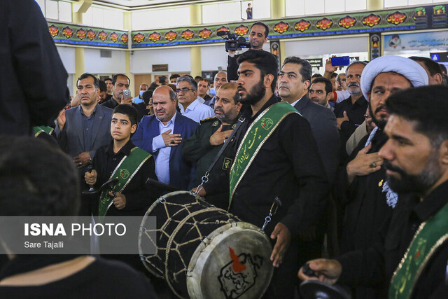 انتشار/قطار زائرین اربعین از کرمان به خرمشهر‎