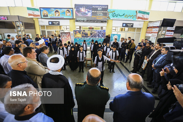 انتشار/قطار زائرین اربعین از کرمان به خرمشهر