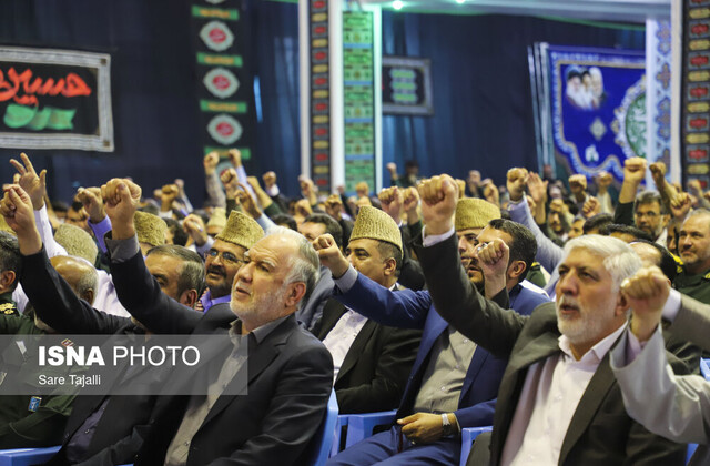 مراسم نخستین سالگرد شهادت سردار سید حمیدرضا هاشمی-کرمان