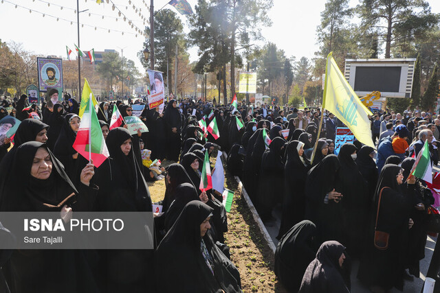 مراسم بزرگداشت حماسه ۹ دی-کرمان