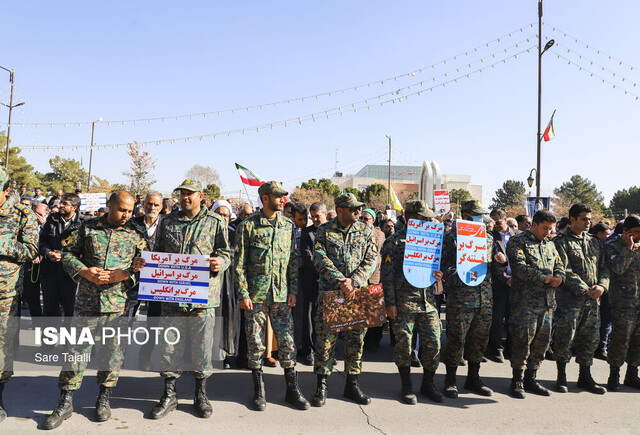 مراسم بزرگداشت حماسه ۹ دی-کرمان