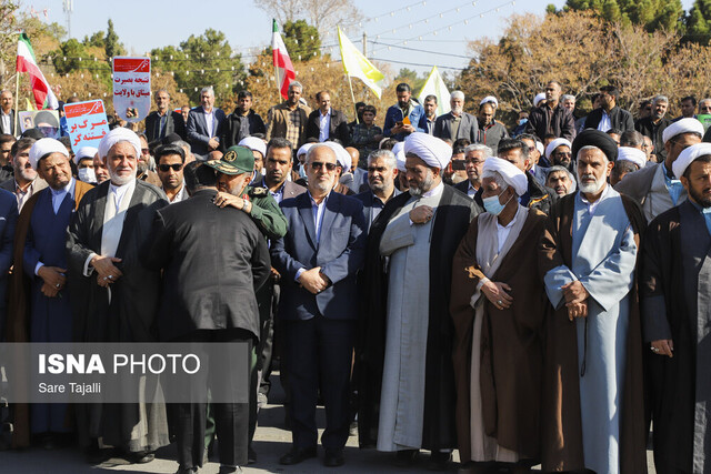 مراسم بزرگداشت حماسه ۹ دی-کرمان