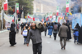 گلزار شهدای کرمان یک روز مانده به سالگرد شهادت حاج قاسم سلیمانی