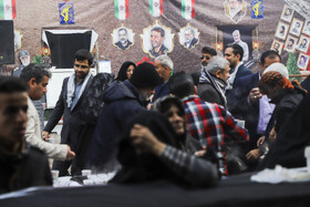 گلزار شهدای کرمان یک روز مانده به سالگرد شهادت حاج قاسم سلیمانی