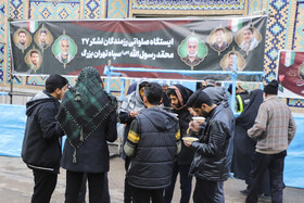 گلزار شهدای کرمان یک روز مانده به سالگرد شهادت حاج قاسم سلیمانی