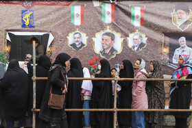 گلزار شهدای کرمان یک روز مانده به سالگرد شهادت حاج قاسم سلیمانی