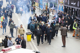 گلزار شهدای کرمان یک روز مانده به سالگرد شهادت حاج قاسم سلیمانی