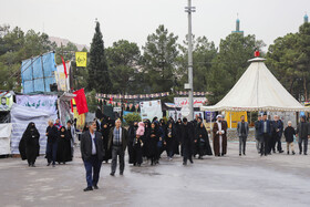 گلزار شهدای کرمان یک روز مانده به سالگرد شهادت حاج قاسم سلیمانی