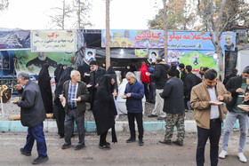 گلزار شهدای کرمان یک روز مانده به سالگرد شهادت حاج قاسم سلیمانی