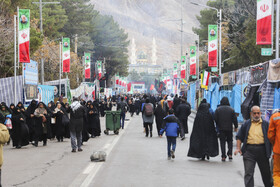 گلزار شهدای کرمان یک روز مانده به سالگرد شهادت حاج قاسم سلیمانی