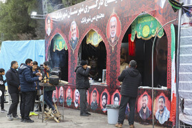 گلزار شهدای کرمان یک روز مانده به سالگرد شهادت حاج قاسم سلیمانی