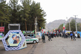 گلزار شهدای کرمان یک روز مانده به سالگرد شهادت حاج قاسم سلیمانی