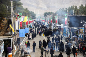 گلزار شهدای کرمان یک روز مانده به سالگرد شهادت حاج قاسم سلیمانی